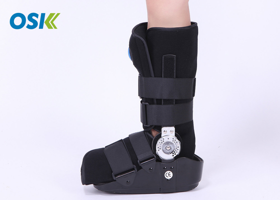 Negro Sida médico ortopédico unido de la bota de la fractura del caminante de la leva del aire que camina