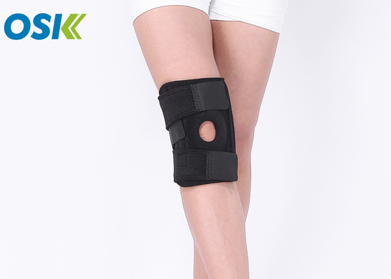 Vendaje del apoyo de rodilla del paño JYK-D029, ayuda de la rodilla de los deportes de Osky para la protección de los deportes